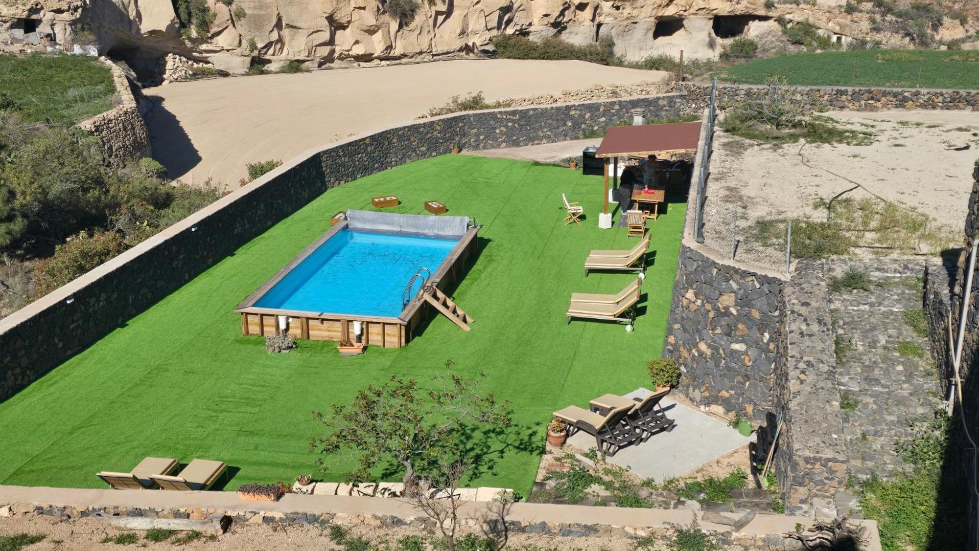 Casa Rural Anton Piche With Pool-Adults Only Granadilla De Abona Exteriör bild